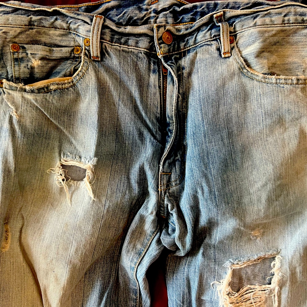 Vintage distressed Ralph Lauren men’s jeans